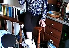 Can a loser actually serve a goddess in this intense BDSM setup?