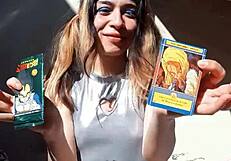 bonneyuwu shows her pretty teen body in cosplay outdoors