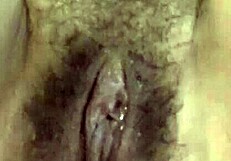 hairy french amateur cuckold wife lets me cum inside her pussy