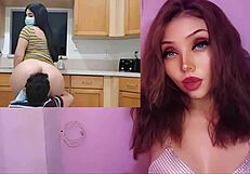 गर्म मद्रस्त्रा अपने पर्वर्ट हिजस्त्रो के साथ किचन में चोद रही, ऑर्गेज्म्स और क्रिम्पाई