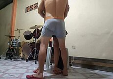 madrastra with braided hair seduces her athletic stepson, riding his cock in this intense mother-in-law sex scene