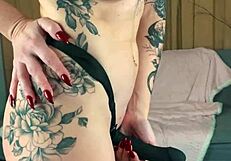 Hot Lady In Heels Gets Punished With Double Strapon Domination And Huge Pussy Play