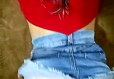 my best friend vents with sexy underwear sex at home