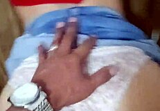 my best friend vents with sexy underwear sex at home