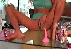 Blonde Amateur Mindy Gets Deep Creampie in Tight Pussy