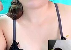 I'm showing my big tits in Bigo live