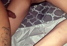 I watch this slutty Latina squirt while fucking in South America.