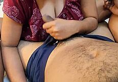 Hot! Housewife Riya Fucked Hard by Stepbrother in First Time Encounter!