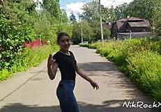 i'm evelina darling, that cocky bitch showing tits in public and sucking dick in dangerous zones