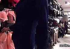 czech teen 18+ie is seduced in the mall and drilled in pov