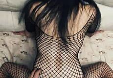 Mature milf wife in stockings has pov sex with husband's big cock friend