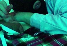 Married Slut Hides Face Giving Sloppy Head on Camera to Conceal Affair