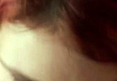 Glassed-Up Karla Rose Drops To Her Knees Locking Eyes In Pov While Sucking My Wrapped Cock With Hungry Force