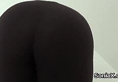 Unfaithful British Milf Lady Sonia Shows Off Her Giant Melons