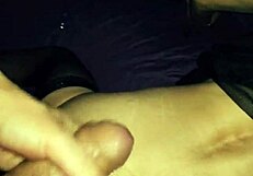 Wife's ass plugged with buttplug and fucked hard