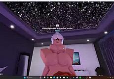 the redhead girl eagerly takes the big white cock