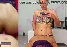 Husband's Ass Hole Under Wife's Rules as Sexy Milf Dominates! 😈