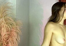 My Stepson's Provocative Oil-Soaked Striptease Leading to a Grand Blowjob