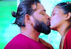 Desi school girl’s first time with muscular boyfriend. Can she take it?