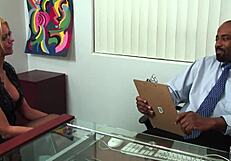Blonde MILF in Job Interview Roleplay Trailer