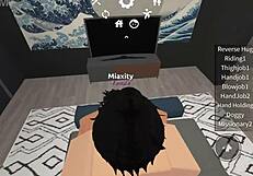 Intensely Fucking A Roblox Slut In Virtual Sex Scene