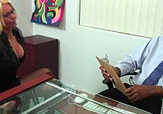 Blonde MILF in Job Interview Roleplay Trailer