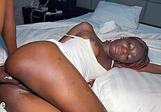 that nasty girl from school rides big black cock doggystyle