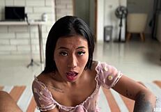 Wild Lore Swallows Monster Cock And Gets Fucked Hard