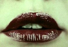 Those lips are so fetish-worthy! Babe teases!