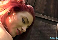 Hot Redhead Lola Fae Fucked By Euro Guy Outdoors