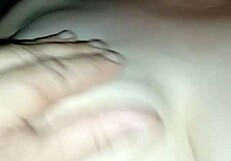 Eighteen-year-old European engages in sensual sex with bold intensity