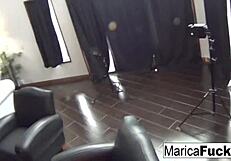 Marica Hase Nude Fingering Pussy and Ass