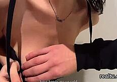 Adorable Czech Girl Seduced in Store, Gets POV Anal Drilling