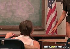 Abby Cross, Abigail Mac, And Ava Addams Study Wet Pussy