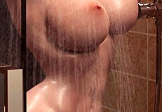 Tifa Lockhart - Shower Fun Time, Wanna Join In?