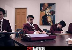 busty mature teacher dee williams gets gangbanged by four students in taboo hd sex