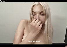 hot suspect uses voodoo doll for fingering and squirting domination