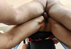 cuckold with my step mom, cum in pussy