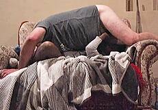 Louis Rides Daddy Intensely, Achieving Huge Orgasm