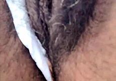 Mature Latina MILF Enjoys Anal And Pussy Play With Dildo In Public Outdoor Setting