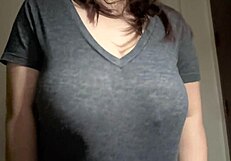 Hot Indian Step-Sister Teases with Natural Big Boobs Before Showing Solo Sex Video to Step-Brother