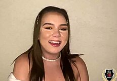 Fiji Falzz bent over for Rome Major's monster cock deep inside her rough sex.