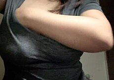 hot indian step-sister teases with natural big boobs