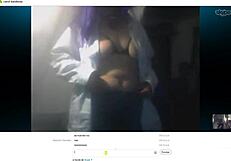 carol banderas chats on webcam