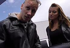 Hunt4K shows me buying young pussy while shopping. Outdoor pickup turns into hot fingering POV.