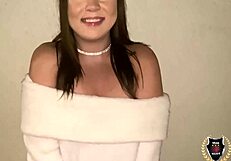 Fiji Falzz bent over for Rome Major's monster cock deep inside her rough sex.