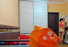 OILED BOOTY AND PUSSY SHOW MASTURBATION SLOW CLOTHES ON OFF