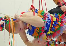 Naughty sweetie brought in anal asylum, ready for harsh treatment?