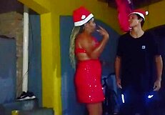 invited tenant for christmas dinner and we fucked a lot