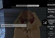 Deme169 impregnates spatz mcallister in roblox with big tits creampie